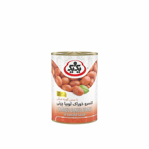 قیمت خرید کنسرو لوبیا با سس گوجه یک و یک